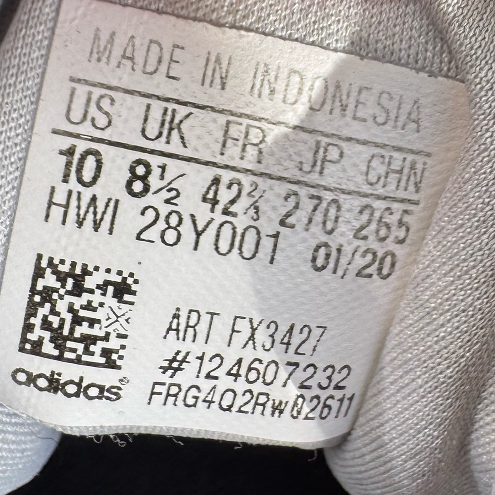 Adidas Cloudfoam QT Racer Running Shoe in Gray - Picture 7 of 7